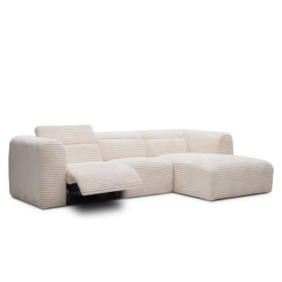 Nube 3-Sitzer-Ecksofa mit Relaxfunktion | MONONI.PL