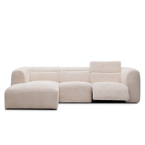 Nube 3-Sitzer-Ecksofa mit Relaxfunktion | MONONI.PL