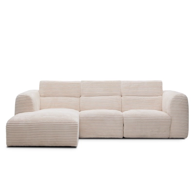 Nube 3-Sitzer-Ecksofa mit Relaxfunktion | MONONI.PL