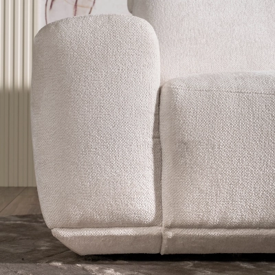Sempre 3-Sitzer-Ecksofa mit ausziehbarer Sitzfunktion. MONONI.PL