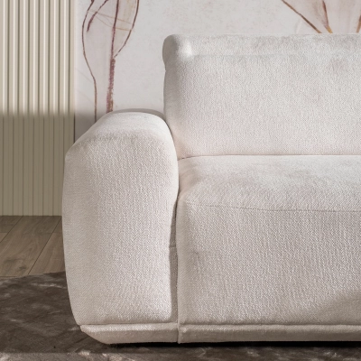 Sempre 3-Sitzer-Ecksofa mit ausziehbarer Sitzfunktion. MONONI.PL