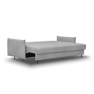 Vigle sofa 3 osobowa 228x100 cm z funkcją spania 3DL i pojemnikiem, tkanina dzianina
