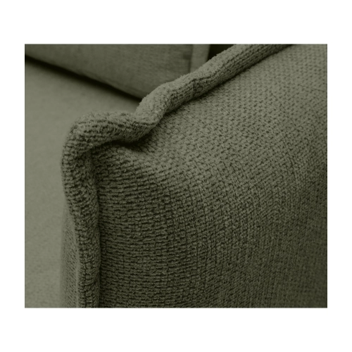 Sofa rozkładana Lorena 227x110 cm oliwkowy szenil | MONONI.PL