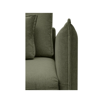 Sofa rozkładana Lorena 227x110 cm oliwkowy szenil | MONONI.PL