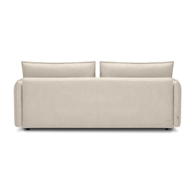 Lorena 3-Sitzer Sofa mit 3DL-Schlaffunktion, beige Chenille I MONONI