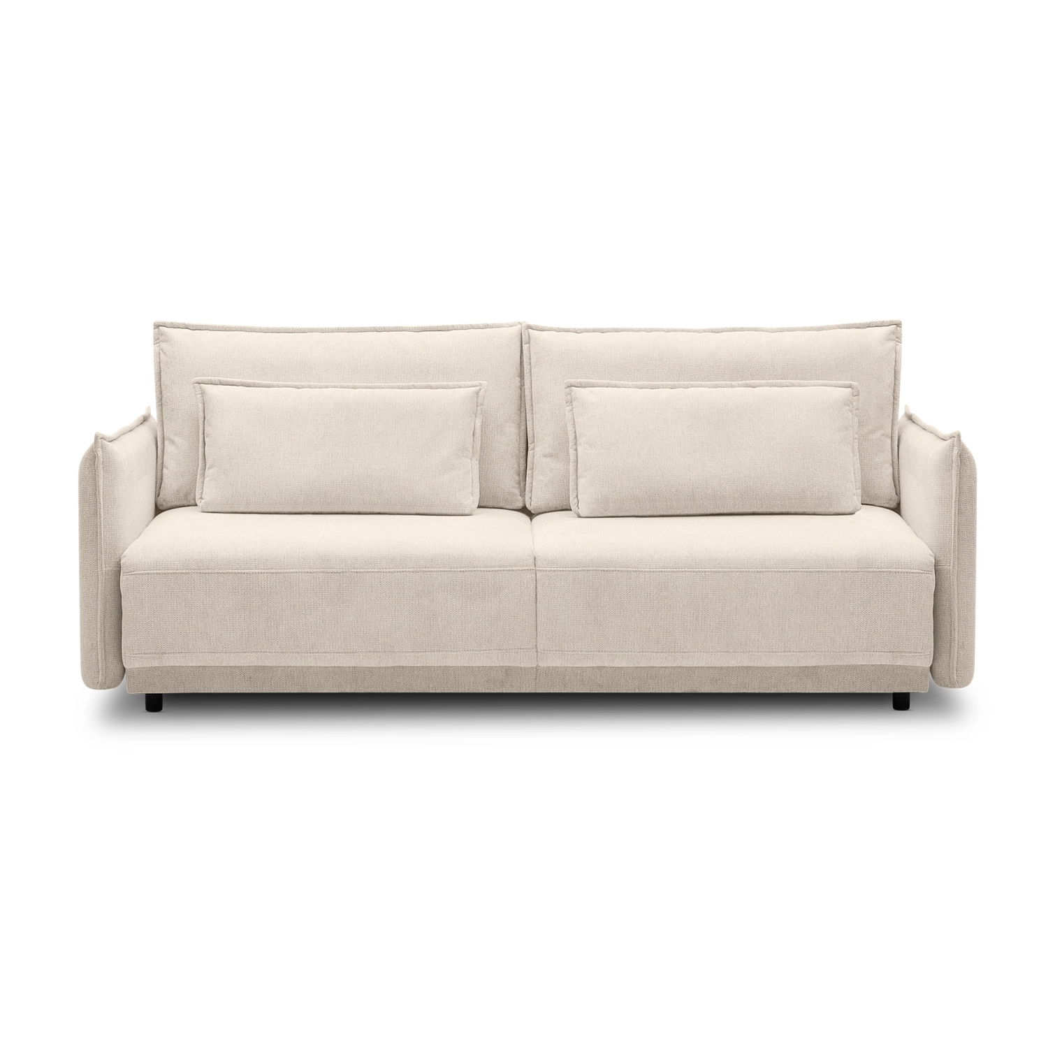 Lorena 3-Sitzer Sofa mit 3DL-Schlaffunktion, beige Chenille I MONONI