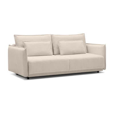 Lorena 3-Sitzer Sofa mit 3DL-Schlaffunktion, beige Chenille I MONONI