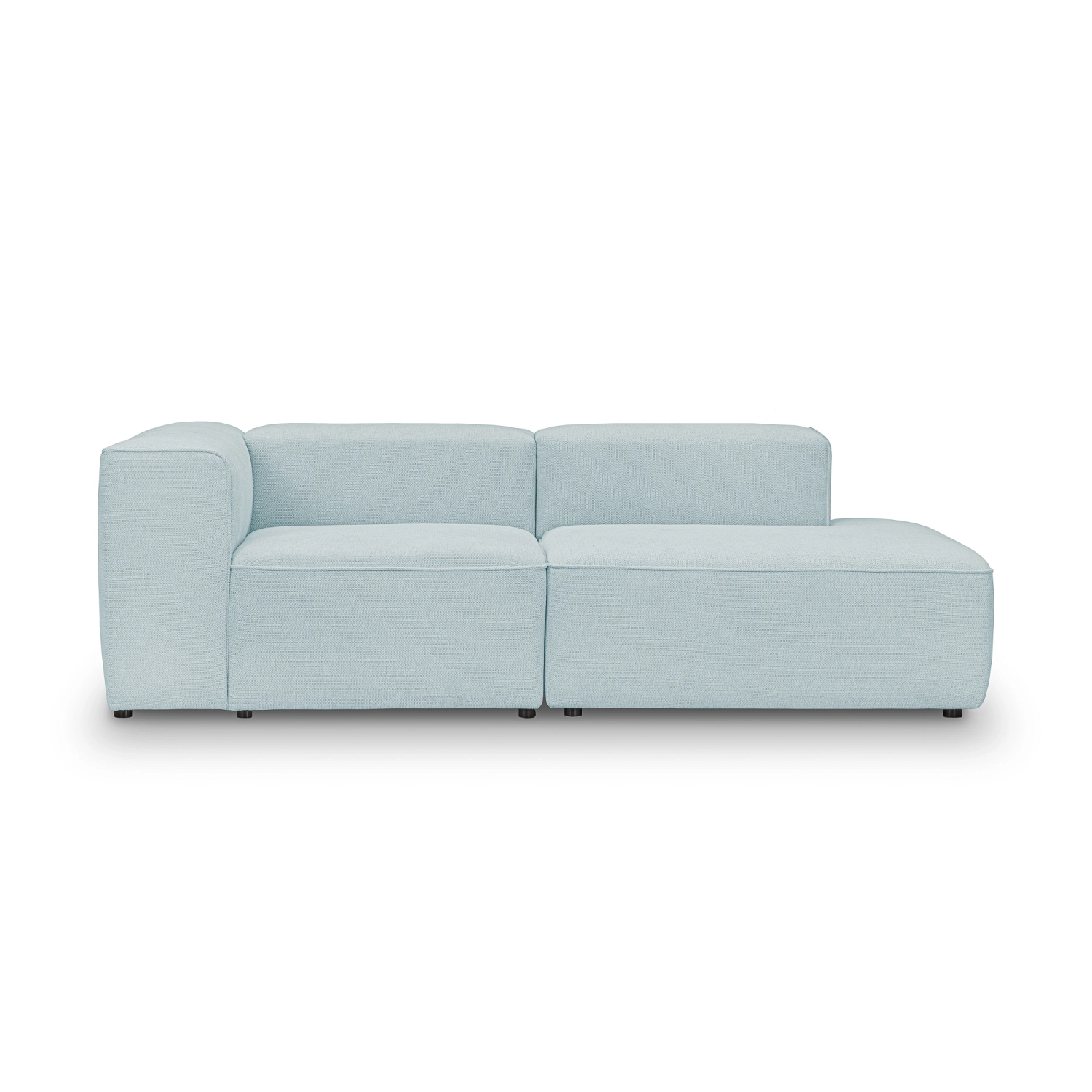 Sofa modułowa 220x100 cm Luss jasnoniebieski szenil l MONONI.PL