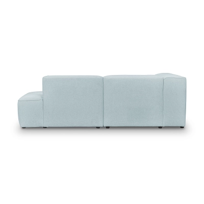 Modulares Sofa 220x100 cm Luss hellblau Chenille l MONONI.PL
