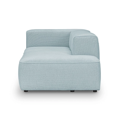 Sofa modułowa 220x100 cm Luss jasnoniebieski szenil l MONONI.PL