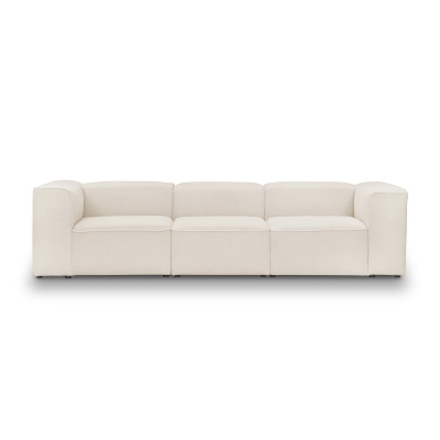 Modulares 3-Sitzer-Sofa 300x100 cm Luss cremebeige I MONONI.PL