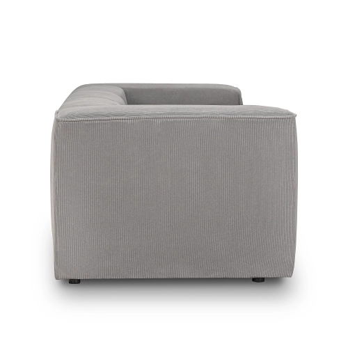 Großes modulares 3-Sitzer-Sofa 300x100 cm Luss hellgrau I MONONI.PL