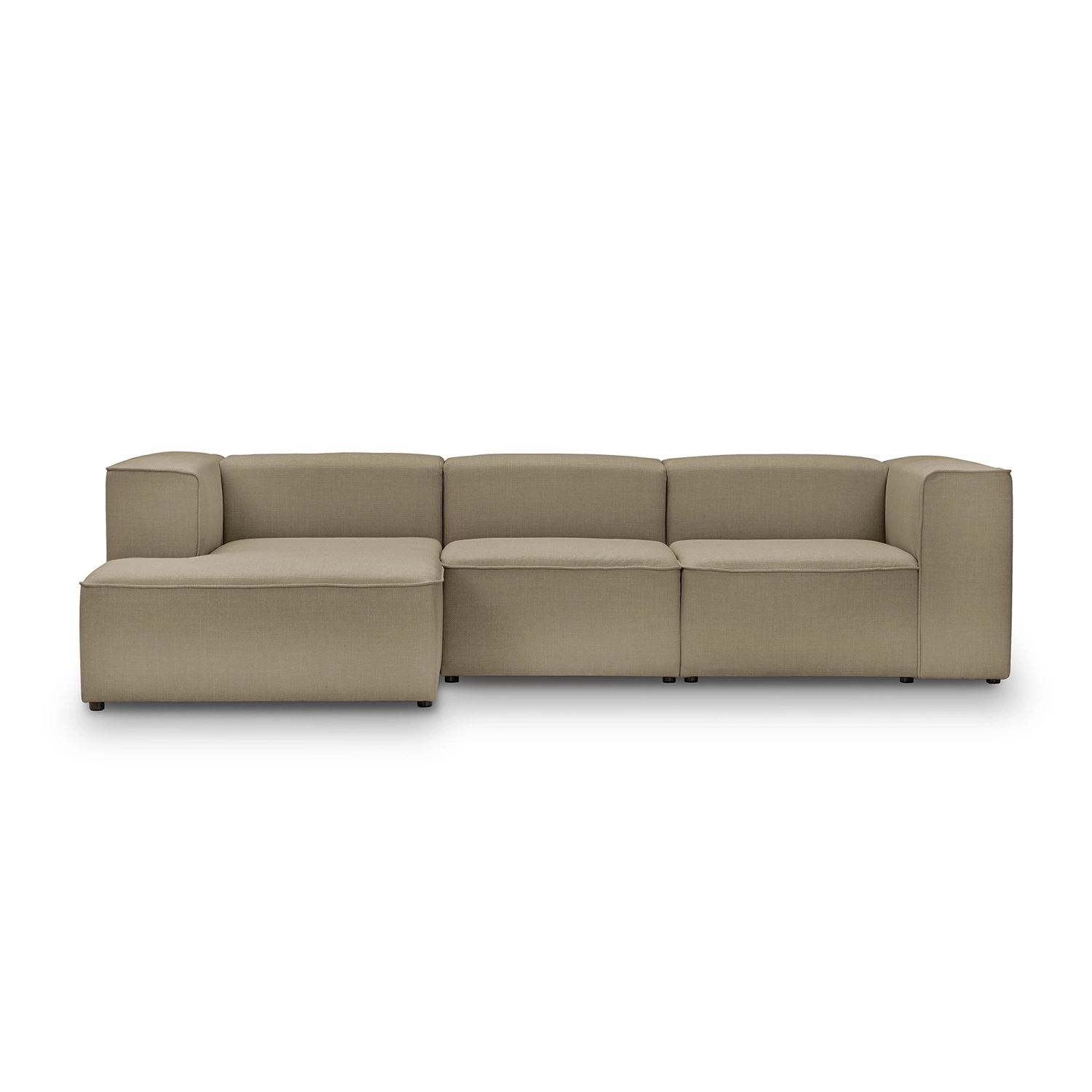 Narożnik modułowy 320x160 cm Luss taupe plecionka I MONONI.PL