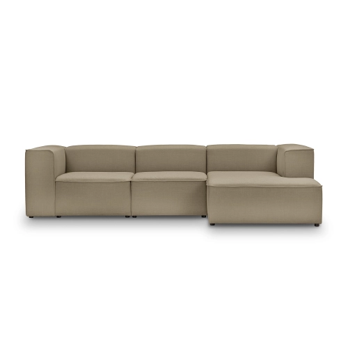 Narożnik modułowy 320x160 cm Luss taupe plecionka I MONONI.PL