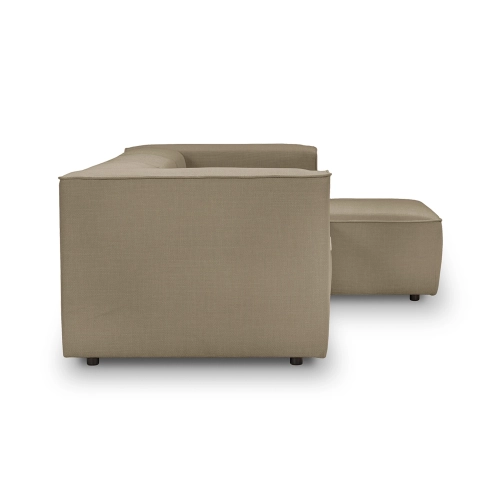 Modulares Ecksofa 320x160 cm Luss taupe kariert I MONONI.PL