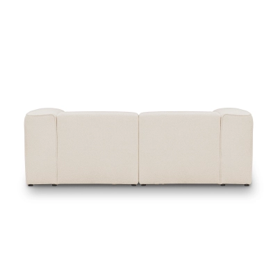Modulares 2-Sitzer-Sofa 220x100 cm Luss cremebeige I MONONI.PL