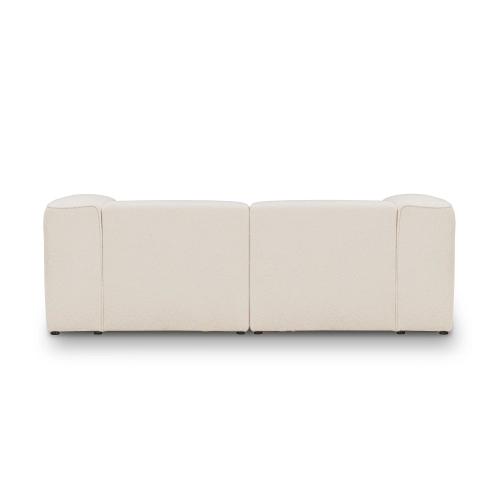 Modulares 2-Sitzer-Sofa 220x100 cm Luss cremebeige I MONONI.PL