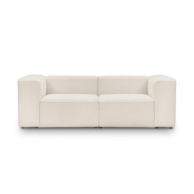 Modulares 2-Sitzer-Sofa 220x100 cm Luss cremebeige I MONONI.PL