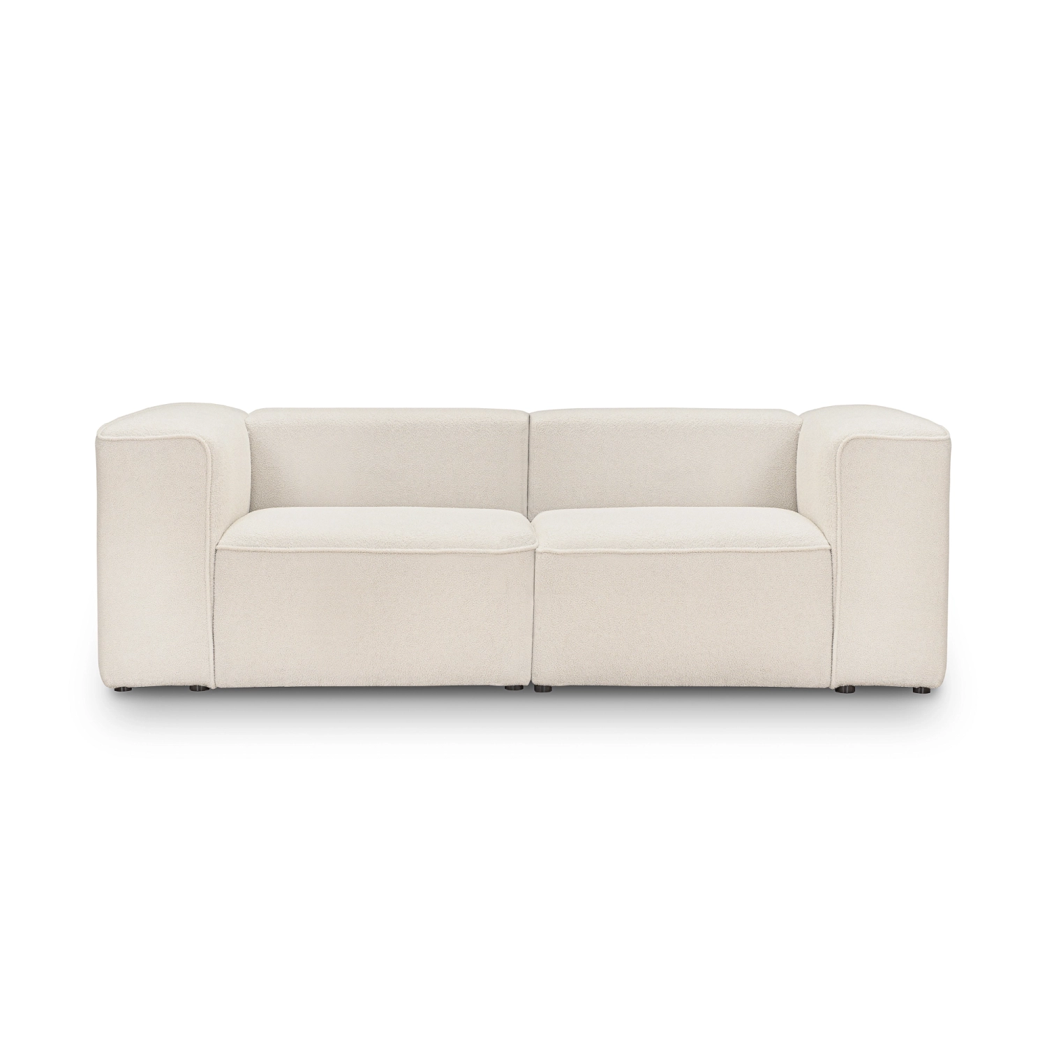 Modulares 2-Sitzer-Sofa 220x100 cm Luss cremebeige I MONONI.PL