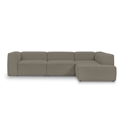 Modulares Ecksofa Luss 310x210 cm Kaffee Boucle|MONI.PL