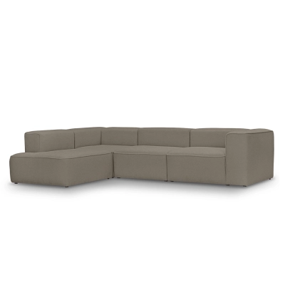 Narożnik modułowy Luss 310x210 cm kawowy boucle|MONONI.PL