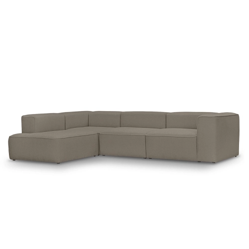 Narożnik modułowy Luss 310x210 cm kawowy boucle|MONONI.PL