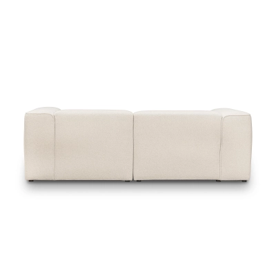 Mały narożnik modułowy 230x160 cm Luss śmietankowy beż | MONONI.PL