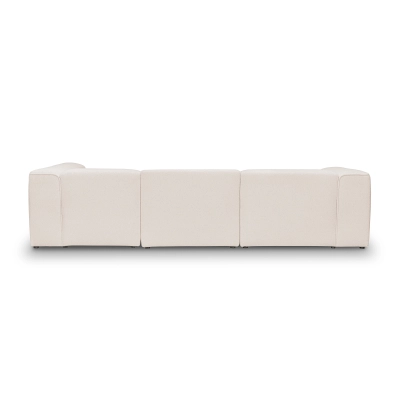 Modulares Ecksofa 290x210 cm Luss creme beige boucle I MONONI.PL