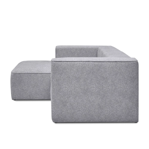 Narożnik mały modułowy 20x160 cm Luss jasnoszary boucle| MONONI.PL