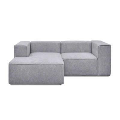 Narożnik mały modułowy 20x160 cm Luss jasnoszary boucle| MONONI.PL