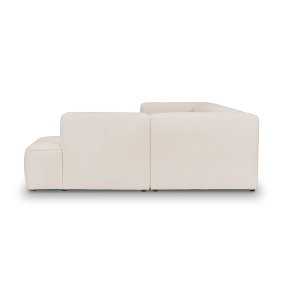 Modulares Ecksofa 290x210 cm Luss creme beige boucle I MONONI.PL
