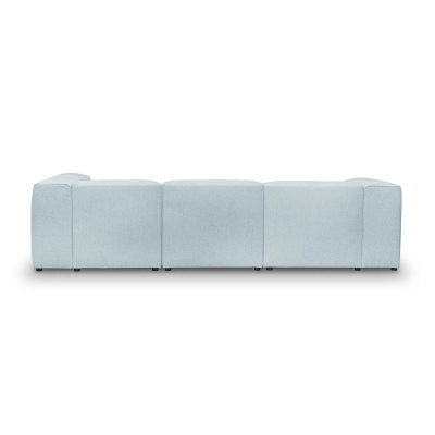 Narożnik modułowy 290x210 cm Luss jasnoniebieski szenil I MONONI.PL
