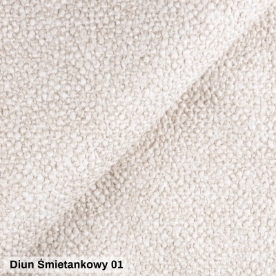 Große Chaiselongue 110x160 cm Luss creme-beige boucle I MONONI.PL