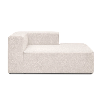 Große Chaiselongue 110x160 cm Luss creme-beige boucle I MONONI.PL