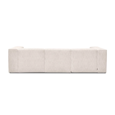 Beige modulares 3-Sitzer Schlafsofa 320x160 cm Luss boucle I MONONI.PL