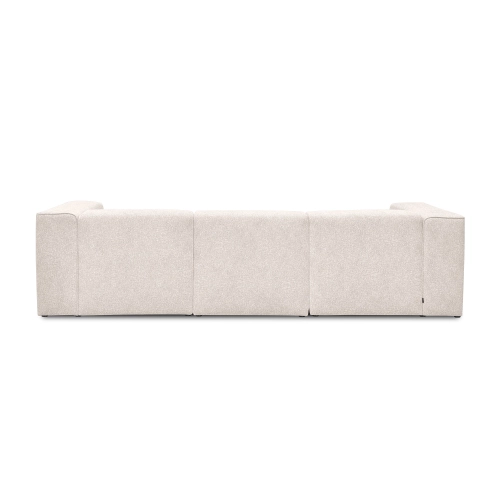 Beige modulares 3-Sitzer Schlafsofa 320x160 cm Luss boucle I MONONI.PL