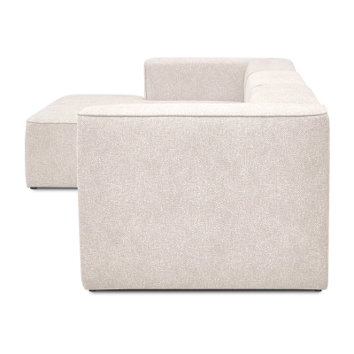 Beige modulares 3-Sitzer Schlafsofa 320x160 cm Luss boucle I MONONI.PL