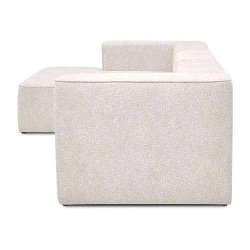 Beige modulares 3-Sitzer Schlafsofa 320x160 cm Luss boucle I MONONI.PL