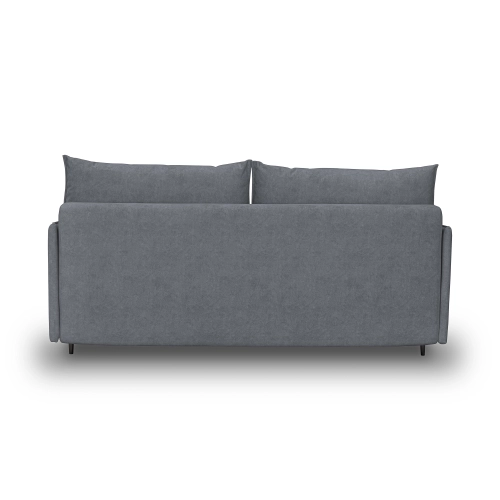 Ivoli sofa 3 osobowa  210x100 cm z funkcją spania 3DL i pojemnikiem, tkanina welur