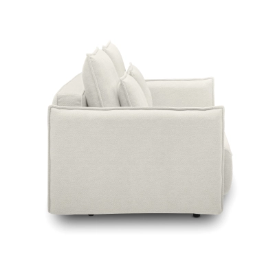 Schlafsofa 227x110 cm Lorena hellbeige gestrickt | MONONI.PL