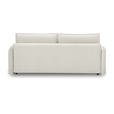Sofa rozkładana 227x110 cm Lorena jasnobeżowy dzianina | MONONI.PL