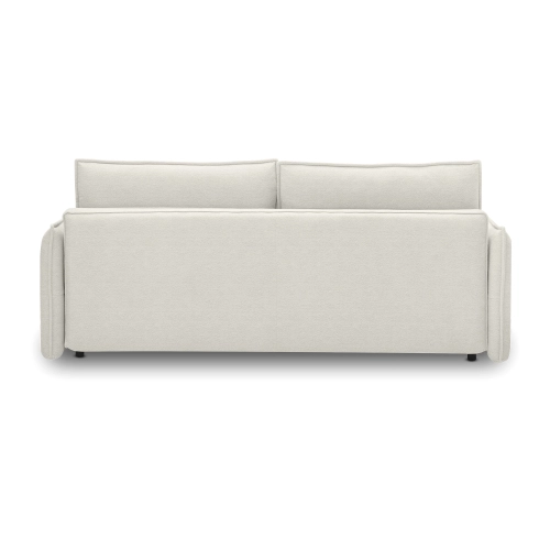 Sofa rozkładana 227x110 cm Lorena jasnobeżowy dzianina | MONONI.PL