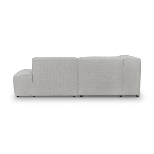 Luss L sofa modułowa 2 osobowa 230x100 cm z podłokietnikiem, tkanina szenil