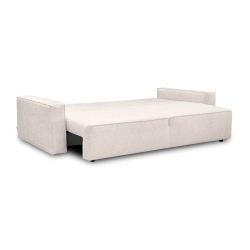 Sofa 3 osobowa z funkcją spania 3DL Moyo boucle beż I MONONI.PL