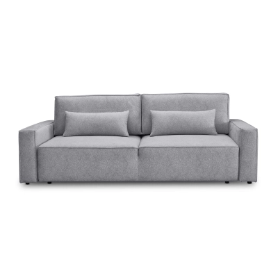 3-Sitzer Sofa mit Schlaffunktion 3DL Moyo boucle hellgrau I MONONI.PL