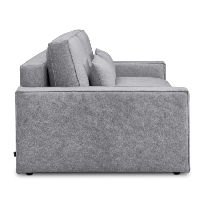 Sofa 3 osobowa z funkcją spania 3DL Moyo boucle jasnoszary I MONONI.PL