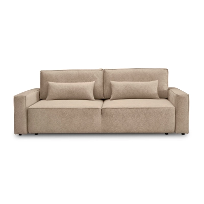 3-Sitzer Sofa mit Schlaffunktion 3DL Moyo boucle beige I MONONI.PL