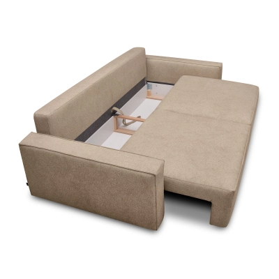 Sofa 3 osobowa z funkcją spania 3DL Moyo boucle beżowy I MONONI.PL