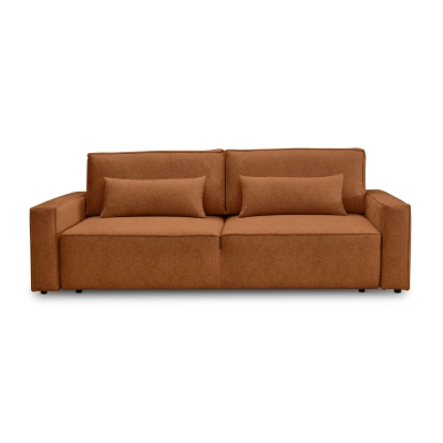 3-Sitzer Sofa mit Schlaffunktion 3DL Moyo boucle rust I MONONI.PL