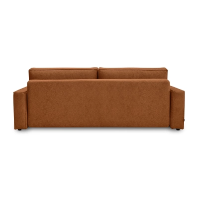 Sofa 3 osobowa z funkcją spania 3DL Moyo boucle rdzawy I MONONI.PL